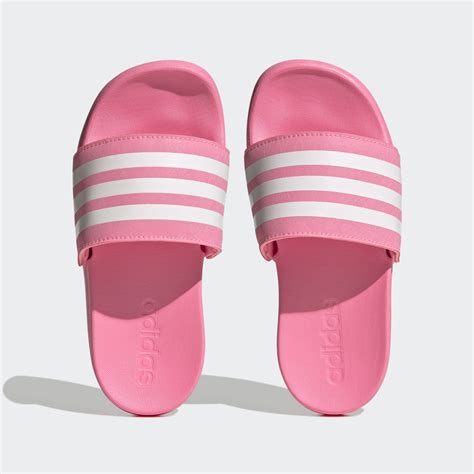 adidas adilette weiß rosa|adidas Adilette Comfort Sandals .